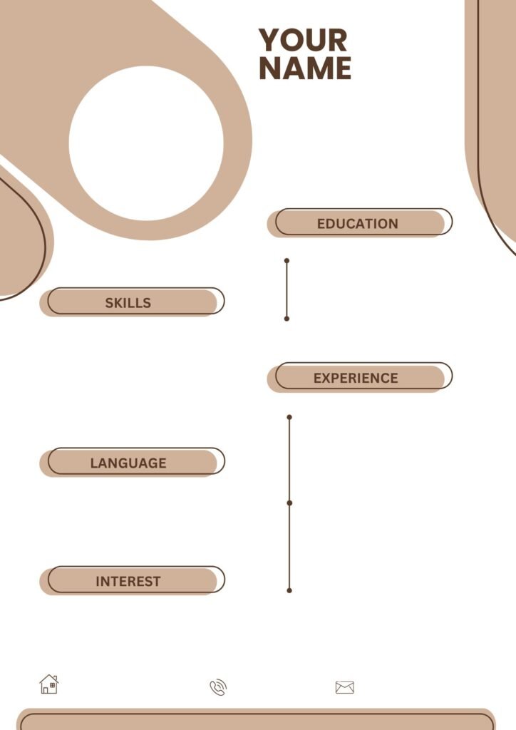guyana CV Template