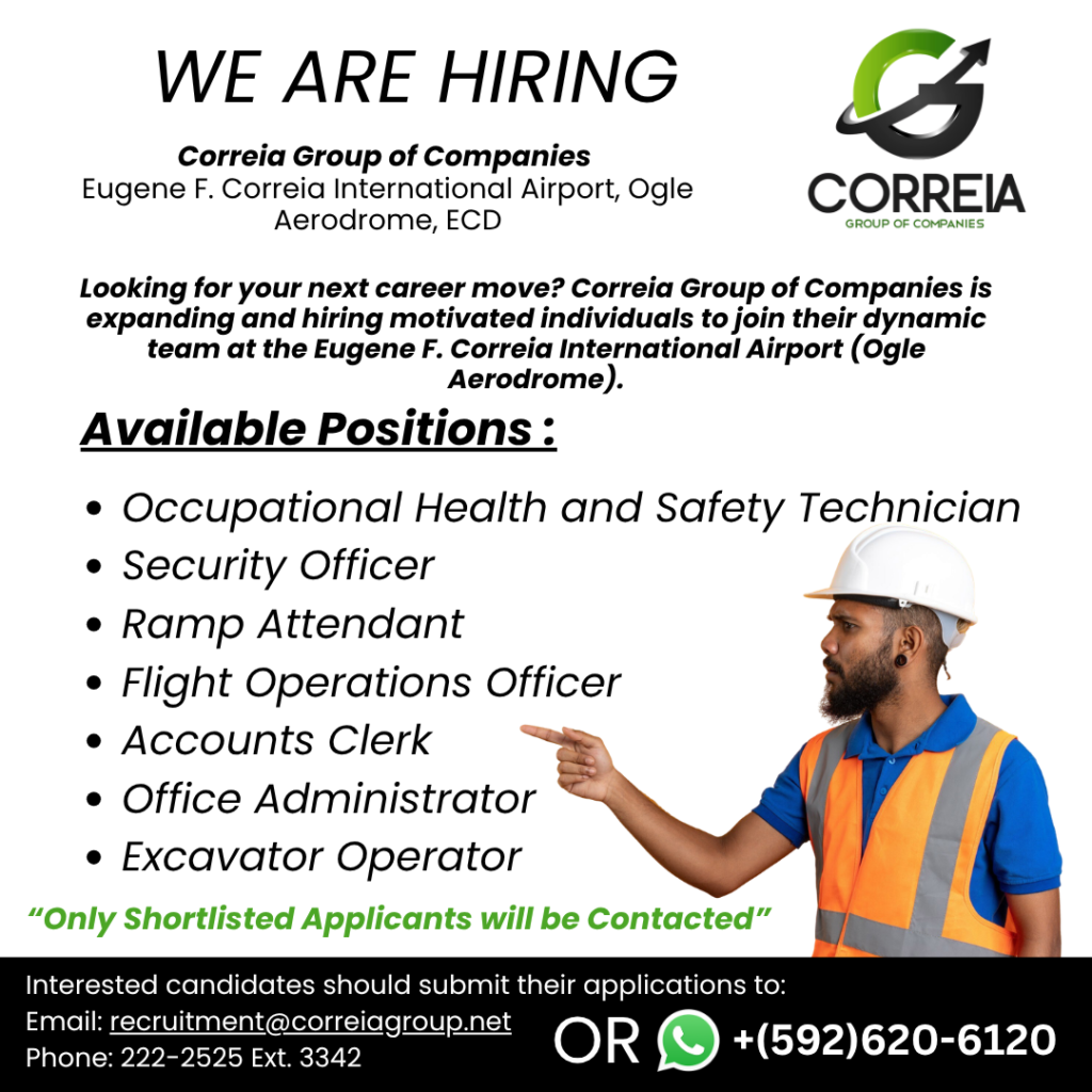jobs in guyana
Urgent jobs in guyana
Vacancies in Guyana 2026
Urgent vacancies in Guyana