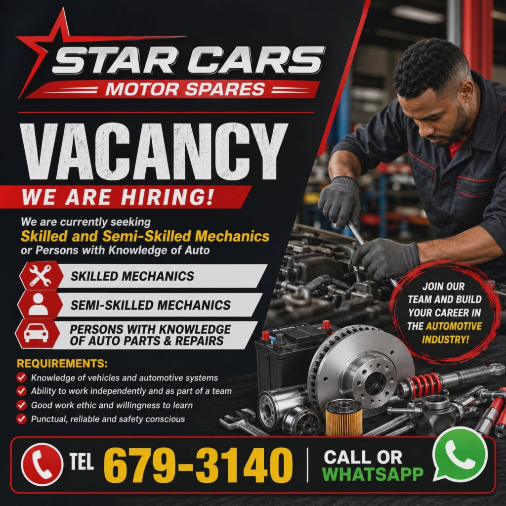 skilled mechanic Job in Guyana
