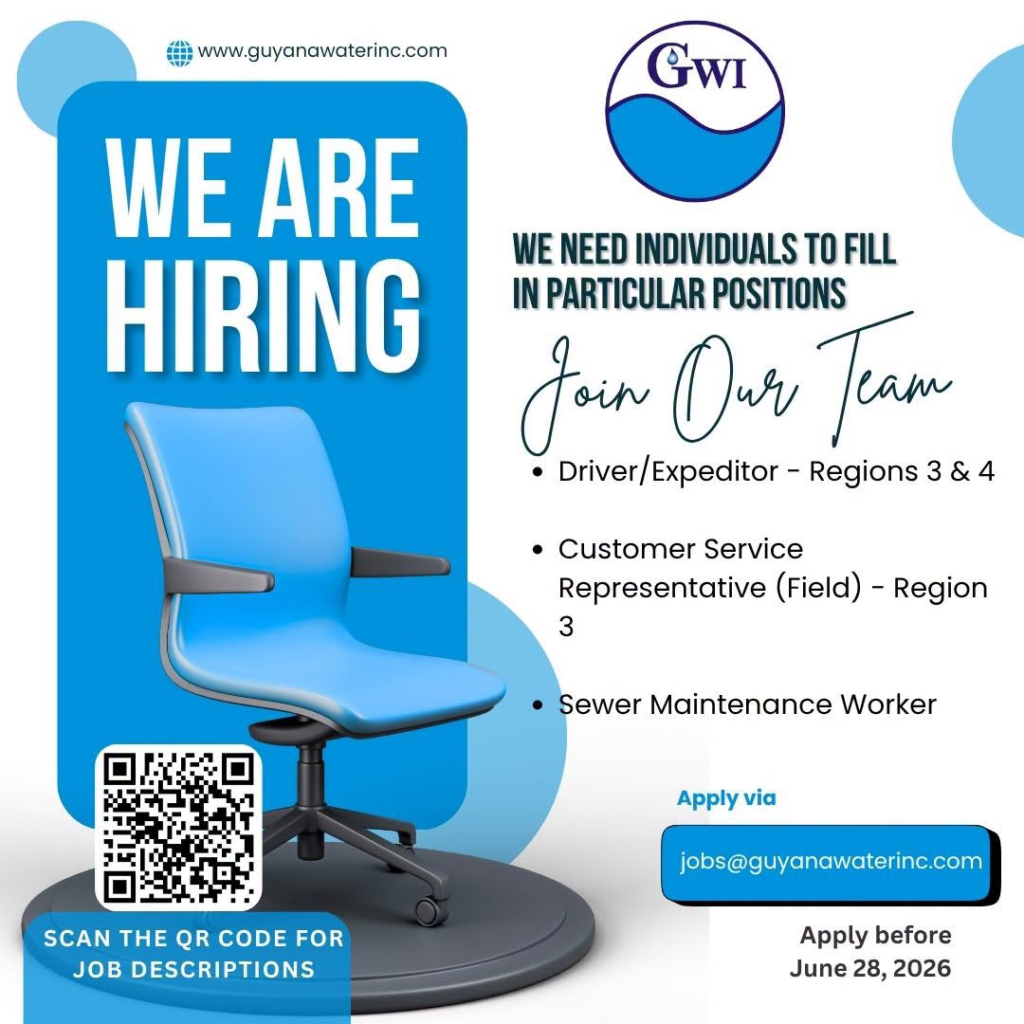 driver job in guyana