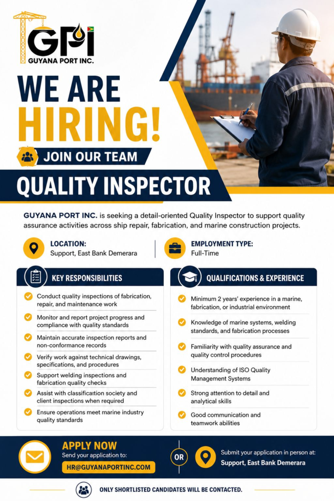 jobs in guyana
Urgent jobs in guyana
Vacancies in Guyana 2026
Urgent vacancies in Guyana