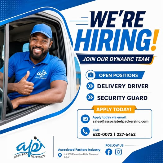 jobs in guyana
Urgent jobs in guyana
Vacancies in Guyana 2026
Urgent vacancies in Guyana