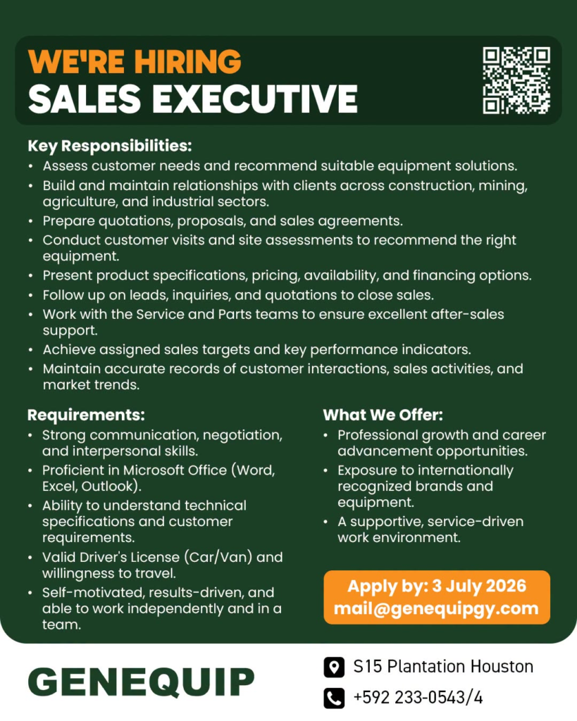 jobs in guyana
Urgent jobs in guyana
Vacancies in Guyana 2026
Urgent vacancies in Guyana
