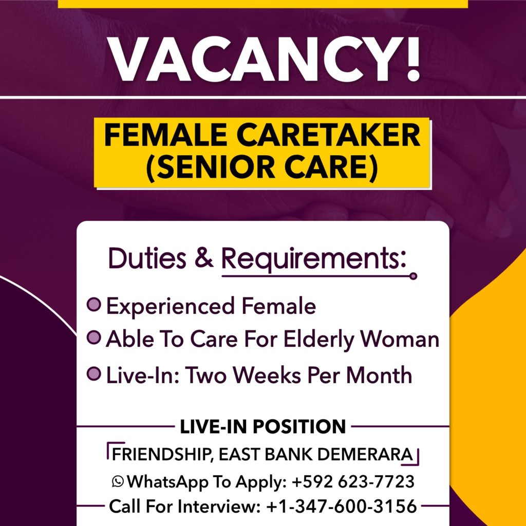 jobs in guyana
Urgent jobs in guyana
Vacancies in Guyana 2026
Urgent vacancies in Guyana