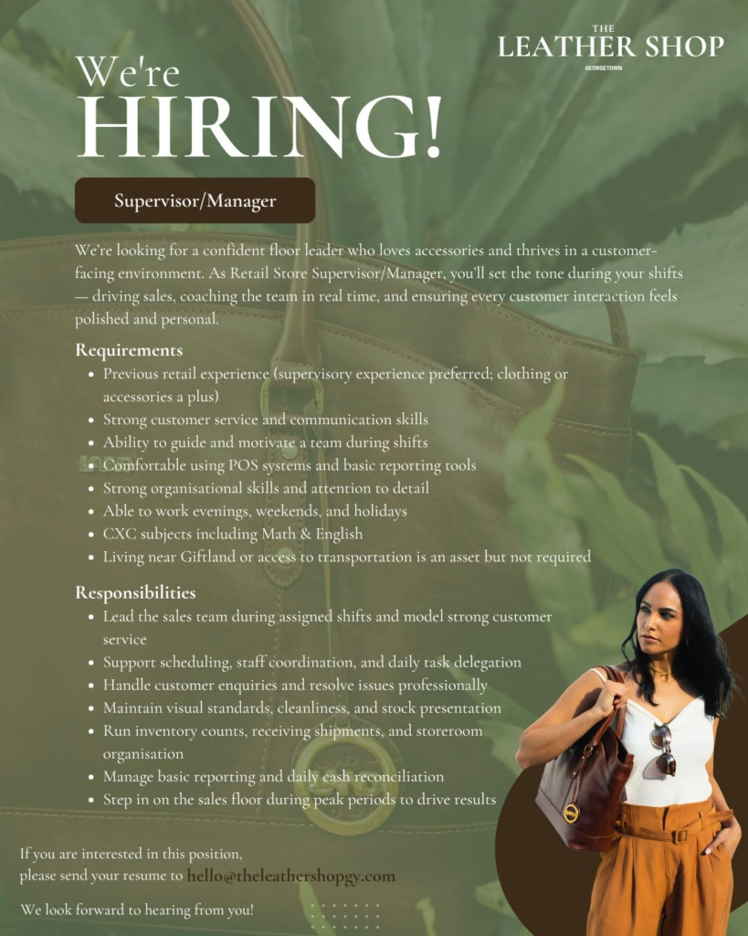 Jobs in Guyana
Urgent Jobs in Guyana
Urgent Vacancies in Guyana
Vacancies in Guyana 2026
Latest Vacancies in Guyana 2026
Part-Time Jobs in Guyana
Jobs in Guyana for Foreigners
Work From Home Jobs in Guyana
Driver Jobs in Guyana
High-Paying Jobs in Guyana
No Experience Jobs in Guyana
Jobs in Guyana with No Experience Required
Latest Jobs in Guyana
New Jobs in Guyana
Jobs Hiring Now in Guyana
Immediate Hiring in Guyana
Full-Time Jobs in Guyana
Entry-Level Jobs in Guyana
Online Jobs in Guyana
Government Jobs in Guyana
Oil and Gas Jobs in Guyana
Remote Jobs in Guyana
Female Jobs in Guyana
Jobs in Georgetown, Guyana
Jobs in Berbice, Guyana
Jobs in Linden, Guyana
Weekend Jobs in Guyana