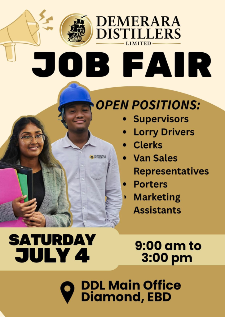 Jobs in Guyana
Urgent Jobs in Guyana
Urgent Vacancies in Guyana
Vacancies in Guyana 2026
Latest Vacancies in Guyana 2026
Part-Time Jobs in Guyana
Jobs in Guyana for Foreigners
Work From Home Jobs in Guyana
Driver Jobs in Guyana
High-Paying Jobs in Guyana
No Experience Jobs in Guyana
Jobs in Guyana with No Experience Required
Latest Jobs in Guyana
New Jobs in Guyana
Jobs Hiring Now in Guyana
Immediate Hiring in Guyana
Full-Time Jobs in Guyana
Entry-Level Jobs in Guyana
Online Jobs in Guyana
Government Jobs in Guyana
Oil and Gas Jobs in Guyana
Remote Jobs in Guyana
Female Jobs in Guyana
Jobs in Georgetown, Guyana
Jobs in Berbice, Guyana
Jobs in Linden, Guyana
Weekend Jobs in Guyana