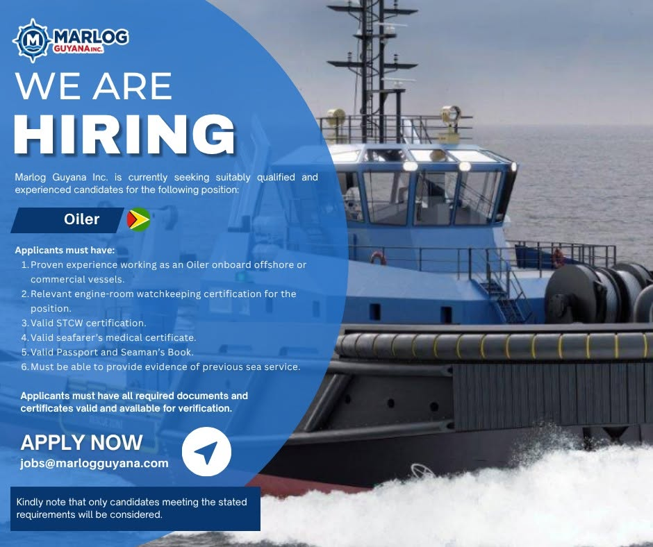 Jobs in Guyana
Urgent Jobs in Guyana
Urgent Vacancies in Guyana
Vacancies in Guyana 2026
Latest Vacancies in Guyana 2026
Part-Time Jobs in Guyana
Jobs in Guyana for Foreigners
Work From Home Jobs in Guyana
Driver Jobs in Guyana
High-Paying Jobs in Guyana
No Experience Jobs in Guyana
Jobs in Guyana with No Experience Required
Latest Jobs in Guyana
New Jobs in Guyana
Jobs Hiring Now in Guyana
Immediate Hiring in Guyana
Full-Time Jobs in Guyana
Entry-Level Jobs in Guyana
Online Jobs in Guyana
Government Jobs in Guyana
Oil and Gas Jobs in Guyana
Remote Jobs in Guyana
Female Jobs in Guyana
Jobs in Georgetown, Guyana
Jobs in Berbice, Guyana
Jobs in Linden, Guyana
Weekend Jobs in Guyana