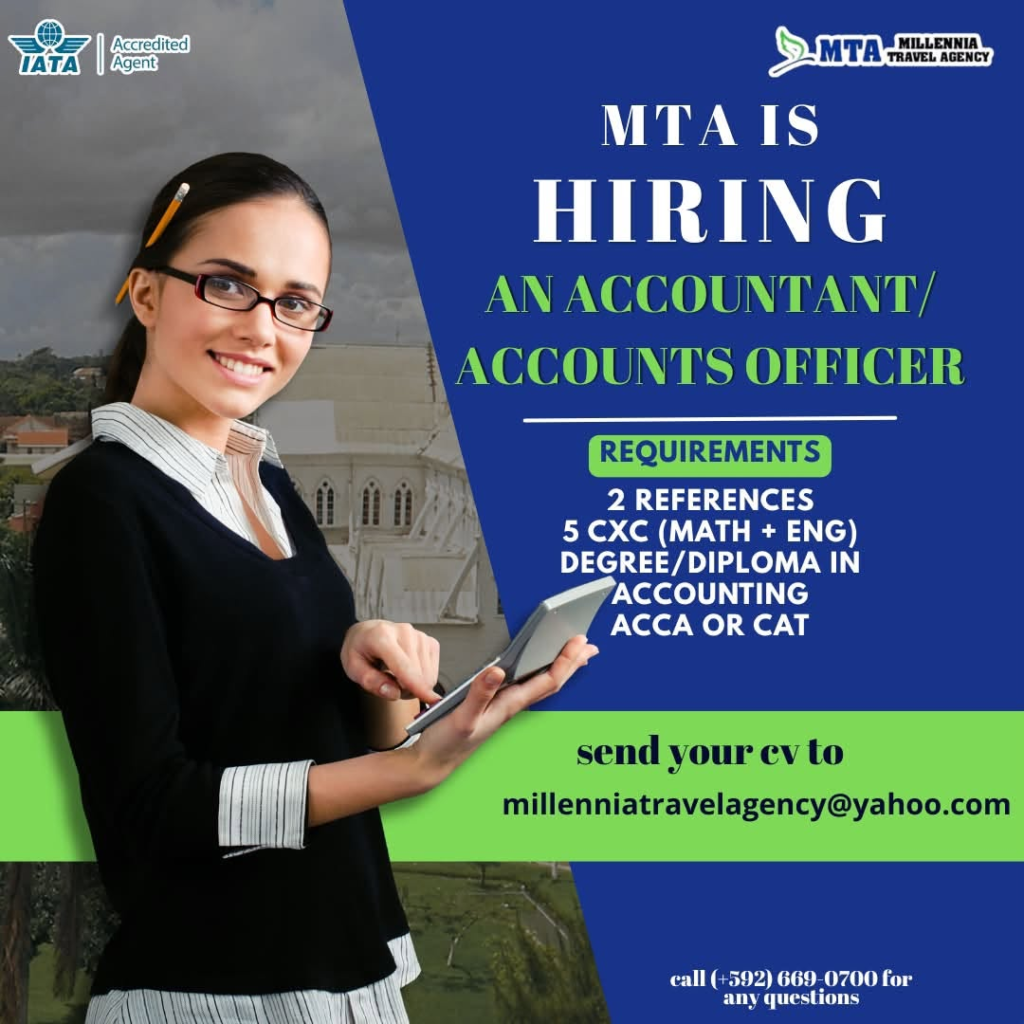 Jobs in Guyana
Urgent Jobs in Guyana
Urgent Vacancies in Guyana
Vacancies in Guyana 2026
Latest Vacancies in Guyana 2026
Part-Time Jobs in Guyana
Jobs in Guyana for Foreigners
Work From Home Jobs in Guyana
Driver Jobs in Guyana
High-Paying Jobs in Guyana
No Experience Jobs in Guyana
Jobs in Guyana with No Experience Required
Latest Jobs in Guyana
New Jobs in Guyana
Jobs Hiring Now in Guyana
Immediate Hiring in Guyana
Full-Time Jobs in Guyana
Entry-Level Jobs in Guyana
Online Jobs in Guyana
Government Jobs in Guyana
Oil and Gas Jobs in Guyana
Remote Jobs in Guyana
Female Jobs in Guyana
Jobs in Georgetown, Guyana
Jobs in Berbice, Guyana
Jobs in Linden, Guyana
Weekend Jobs in Guyana