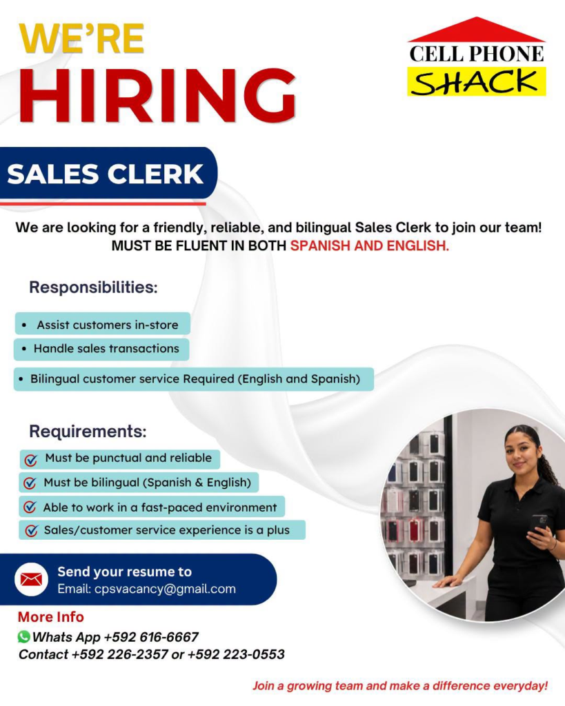Jobs in Guyana
Urgent Jobs in Guyana
Urgent Vacancies in Guyana
Vacancies in Guyana 2026
Latest Vacancies in Guyana 2026
Part-Time Jobs in Guyana
Jobs in Guyana for Foreigners
Work From Home Jobs in Guyana
Driver Jobs in Guyana
High-Paying Jobs in Guyana
No Experience Jobs in Guyana
Jobs in Guyana with No Experience Required
Latest Jobs in Guyana
New Jobs in Guyana
Jobs Hiring Now in Guyana
Immediate Hiring in Guyana
Full-Time Jobs in Guyana
Entry-Level Jobs in Guyana
Online Jobs in Guyana
Government Jobs in Guyana
Oil and Gas Jobs in Guyana
Remote Jobs in Guyana
Female Jobs in Guyana
Jobs in Georgetown, Guyana
Jobs in Berbice, Guyana
Jobs in Linden, Guyana
Weekend Jobs in Guyana
