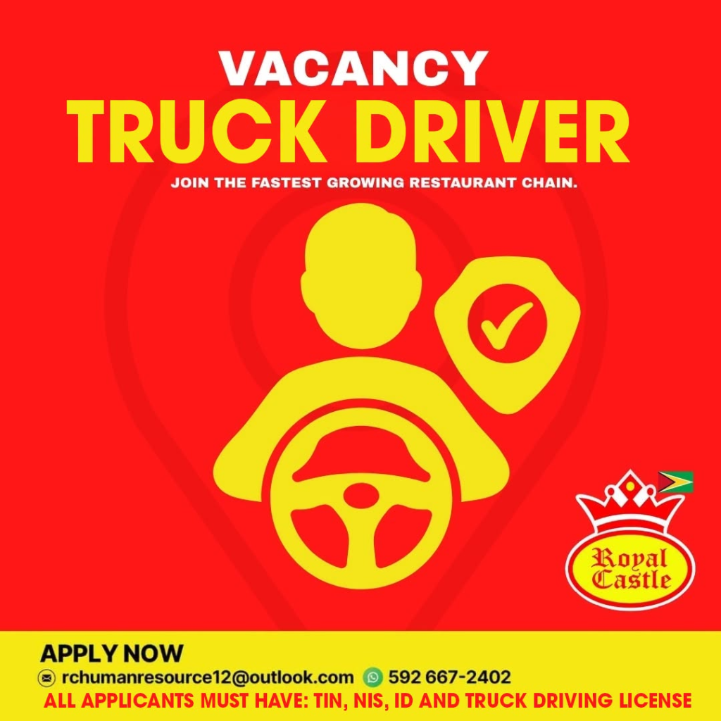Jobs in Guyana
Urgent Jobs in Guyana
Urgent Vacancies in Guyana
Vacancies in Guyana 2026
Latest Vacancies in Guyana 2026
Part-Time Jobs in Guyana
Jobs in Guyana for Foreigners
Work From Home Jobs in Guyana
Driver Jobs in Guyana
High-Paying Jobs in Guyana
No Experience Jobs in Guyana
Jobs in Guyana with No Experience Required
Latest Jobs in Guyana
New Jobs in Guyana
Jobs Hiring Now in Guyana
Immediate Hiring in Guyana
Full-Time Jobs in Guyana
Entry-Level Jobs in Guyana
Online Jobs in Guyana
Government Jobs in Guyana
Oil and Gas Jobs in Guyana
Remote Jobs in Guyana
Female Jobs in Guyana
Jobs in Georgetown, Guyana
Jobs in Berbice, Guyana
Jobs in Linden, Guyana
Weekend Jobs in Guyana