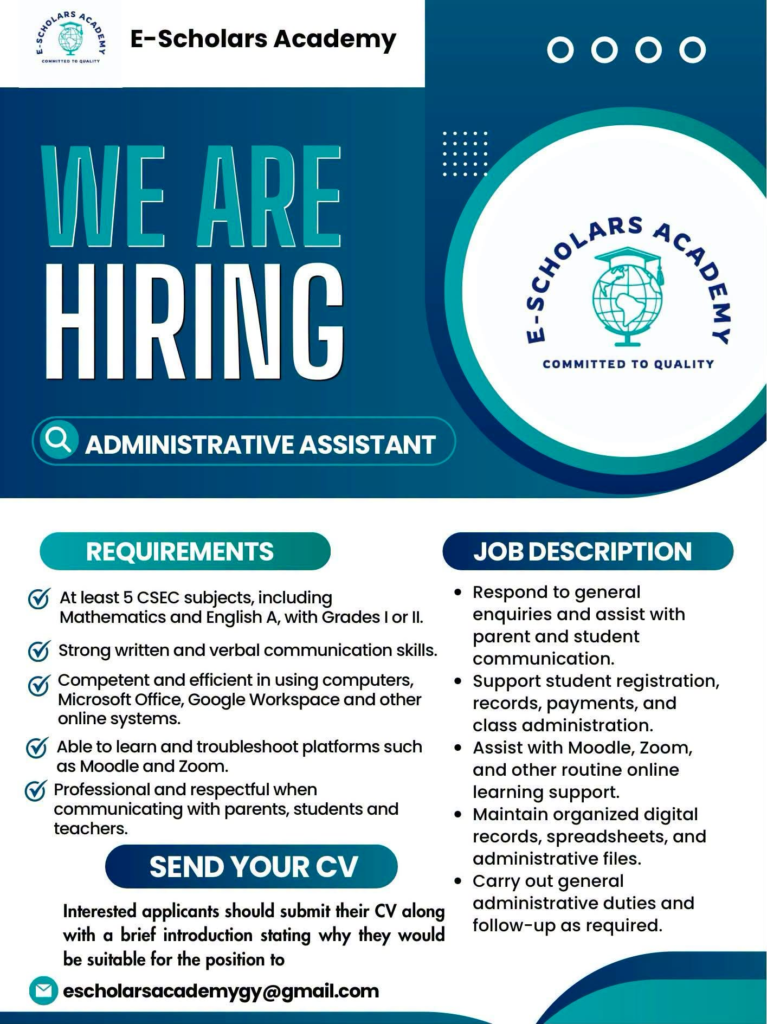 Hiring Administrative Assistant 