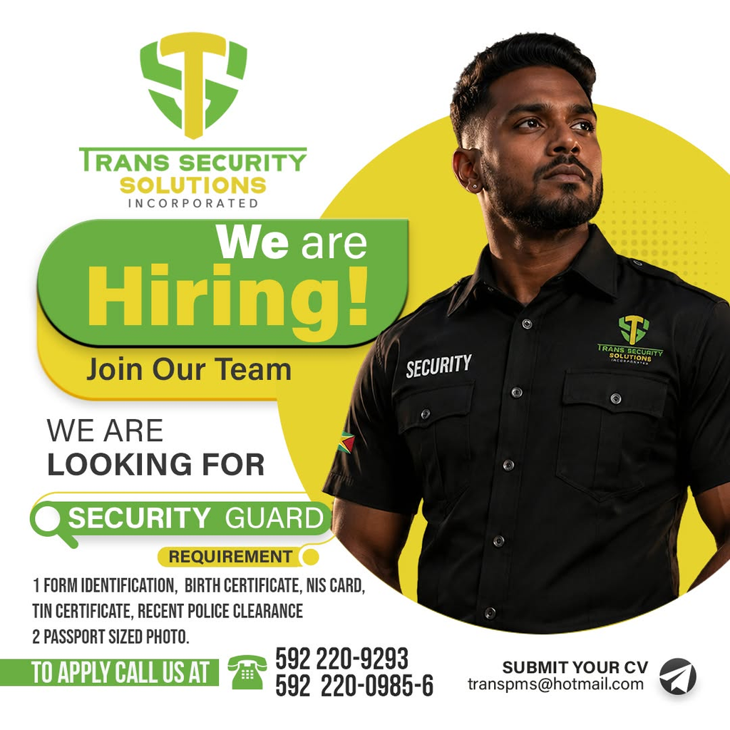 Hiring Security Guard 