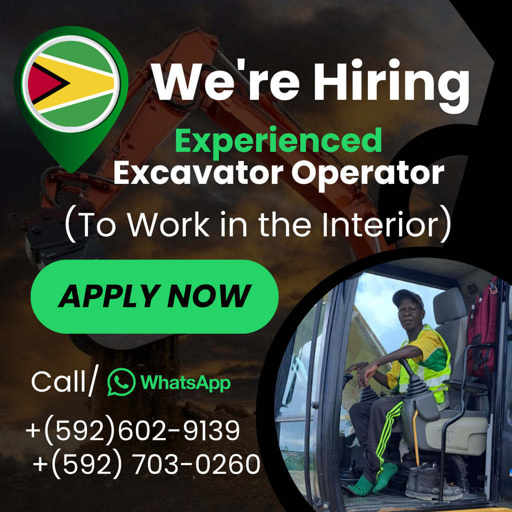 Hiring Excavator Operator 