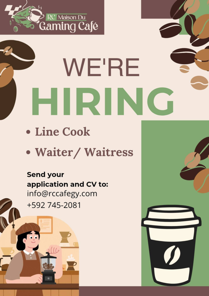 Hiring Line Cook  Waiter Waitress