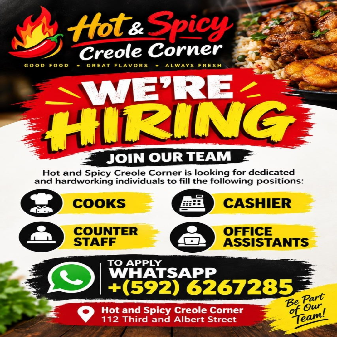 hiring cooks cashier office assistant