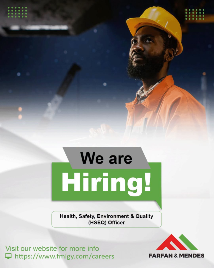 Hiring  HSEQ Officer